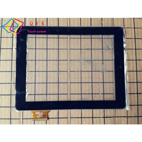 Only White 9.7 Inch for Fly Flylife 9.7 tablet pc capacitive touch screen glass digitizer panel Free shipping