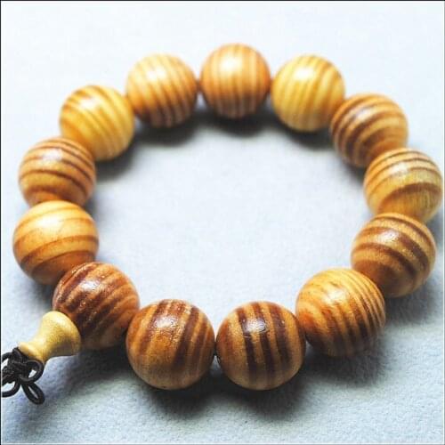 Natural brown wooden bracelets mushroom men bracelets size 18mm powerful bracelets your sepecial collection