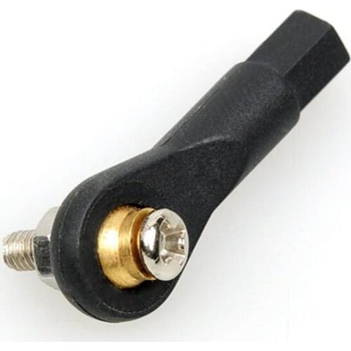 10pcs Ball Head Holder Tie Rod End(with Screws and Nut) M3 for RC car RC crawler RC Airplane, RC Helicopter, RC robot