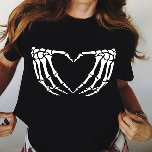 2021 Halloween T Shirt Funny Hand Women T Shirt Unisex