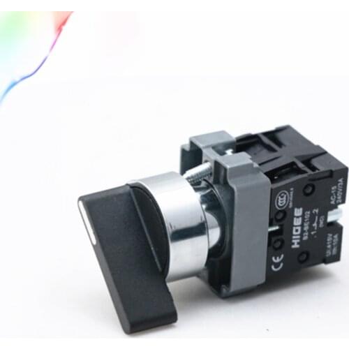 22mm XB2-BJ33 3 position 2NO Maintained Extended Lever electrical switch rotary switch 50/60Hz