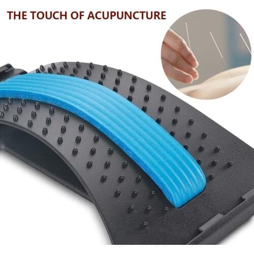 Acupuncture Back Massage Muscle Stretcher Posture Corrector Stretch Relax Stretcher Lumbar Support Spine Pain Relief