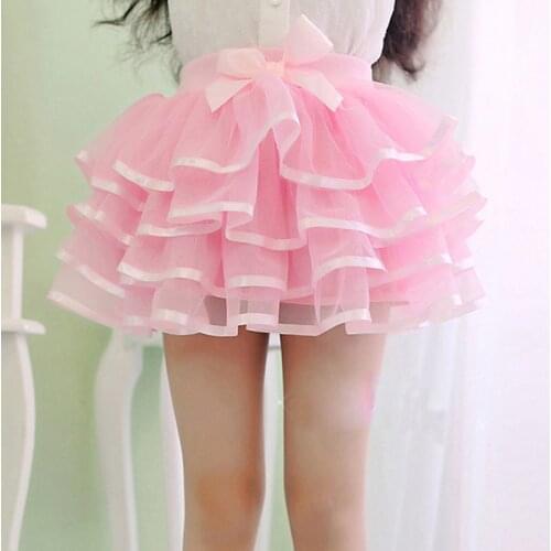 Colorful Childhood Fluffy Skirts For Girls
