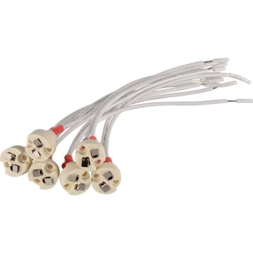 6pcs/lot hot Sale Lamp Socket MR16 GU10 Lamp Base G5.3 Socket G4 Base
