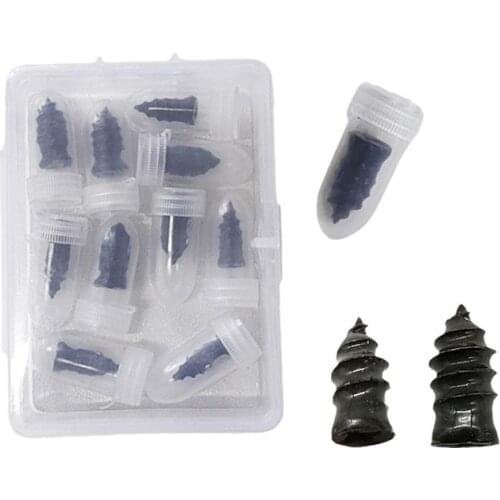 10PCS Vacuum Tyre Repair Nail For Motorcycle Tubeless Tyre Self-tire Repair Rubber Nails No Air Leakage Wearable Waterproof