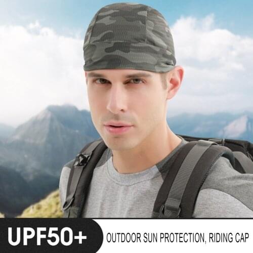 Summer Cycling Brimless Cooling Cap Helmet Liner Breathable Sweat Absorption Outdoor Sport Riding Bicycle Head Scarf