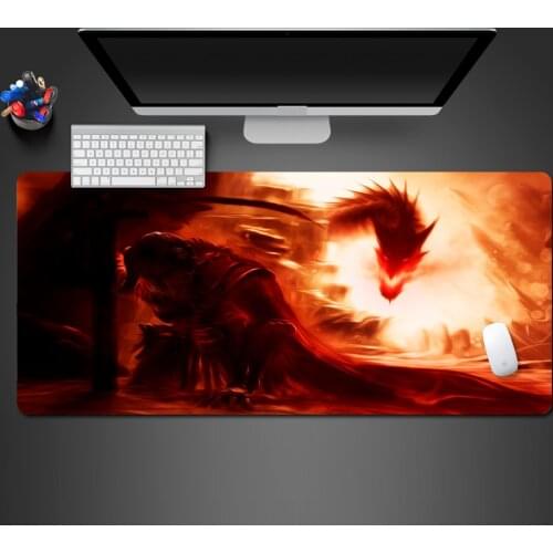 Best Hot Skyrim Mousepad Fashion Non-slip Gaming Mouse Pad Gamer Mat Customized Game Computer Keyboard Mat Personalized Gift