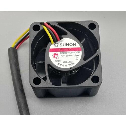 MB40201VX-000C-A99 For SUNON 4020 12V 1.38W axial Cooling Fan