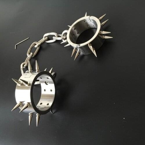 Stainless steel alternative river needle sex slave dog sex tools for sale fetters sex bdsm bondage set