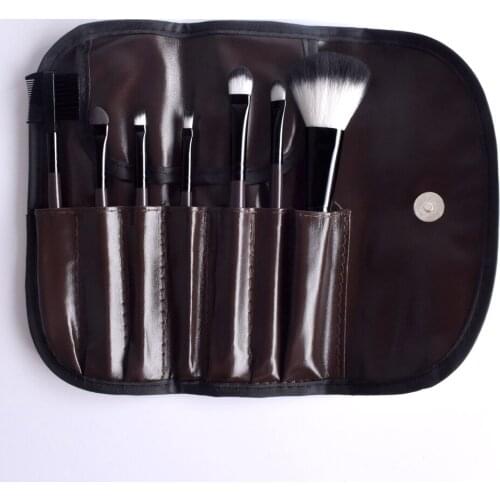 LAMUSELAND 7Pcs/set Professional Makeup Brushes Set Foundation Blush Cosmetic Makeup Tool #1507