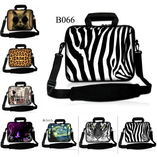 17.3 15 inch Handle Laptop Briefcase Shoulder Bag Messenger Carrying Laptop Sleeve Protective Bag with Shoulder Strap