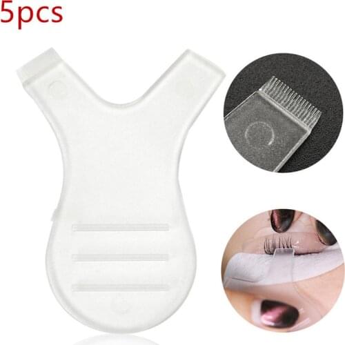1pc/5pcs Silicone Eyelash Perming Pad Recycling Lashes Shield Lifting 3D Eyelash Curler Pad Makeup Accessories Applicator Tool