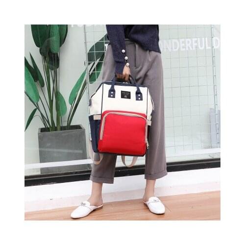 Promition! Diaper Bag Portable Fashion Baby Bag Backpack Baby Stuff Organizer Mum Mom Mummy Maternity