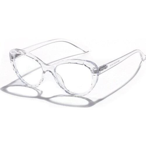 Blue Light Blocking Transparent Spectacles Anti Eyestrain Decorative Cat Eye Glasses Light Computer Radiation Protection Eyewear