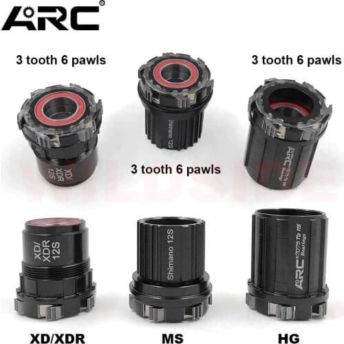 ARC MT039 MT010PRO MT009 boost bicycle free hub hg xdr micro spline Freehubs body 8 9 10 11 12 speed mtb mountain bike hub parts