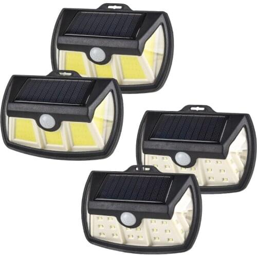 LED Solar Light Outdoor Solar Lamp PIR Motion Sensor Wall Lights for Garden Street Light Wall Light Waterproof