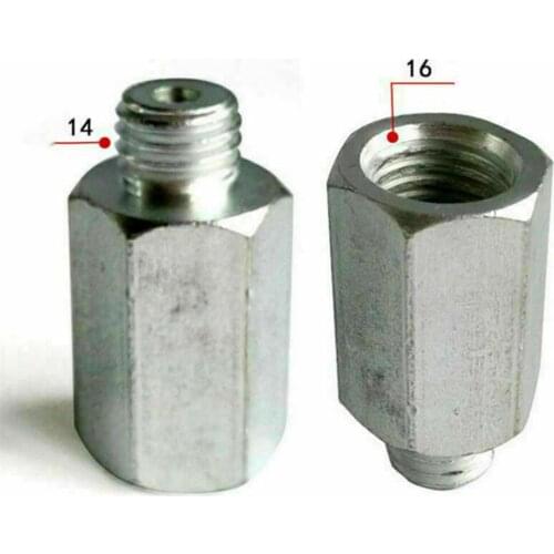 M14 M16 Angle Grinder Polisher Interface Converter Polishing Machine Drill Bit Screw Connecting Rod Thread Adapter Power Tools