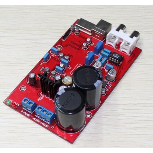 YJ00134-TE7022+WM8741 USB Decoder (24BIT-96K)