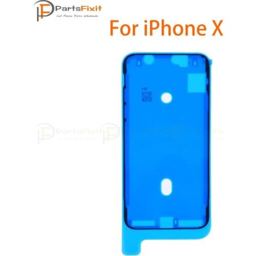 10pcs/Lot Waterproof Adhesive for iPhoneX LCD Display Digitizer Frame Sticker Bezel Waterproof Tape Front Housing Adhesive