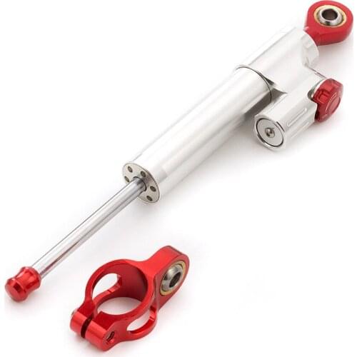 CNC Aluminum Motorcycle Damper Steering Stabilize Safety Control Universal For Ducati 696 796 795 848
