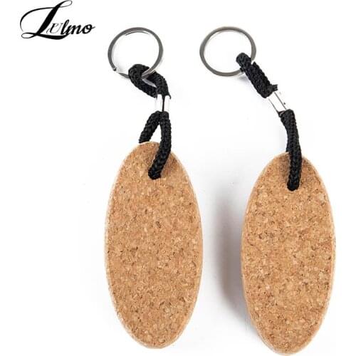 Cork Ball Keychain Floating Buoy Key Chain Holder For Water Sports Beach Travel Fishing Diving Rowing Boats