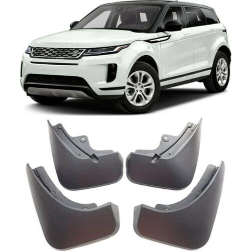 4pcs Molded Car Mudflaps Front Rear Mudguards Mud Flaps Guards For 2019-2020 Range Rover Evoque Splash Guards Car fender Flares