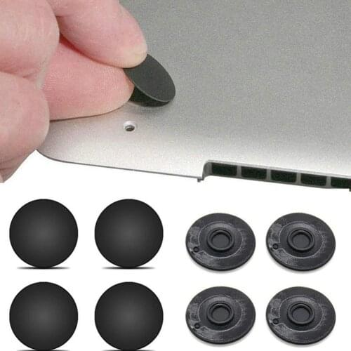 4 Pcs 13" 15" 17" Bottom Case Rubber Feet Foot Pad for Laptop MacBooks Pro A1278 A1286 A1297 Universal Laptop 13 15 17 inch