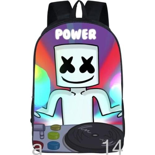 DJ MARSHMELLO Kindergarten Bags
