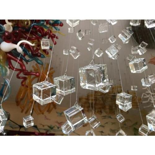 Crystal Stone Garnish Hotel Engineering Lamps Sales Office Reception Front Desk Studio Conference Room Large Glass Crystal