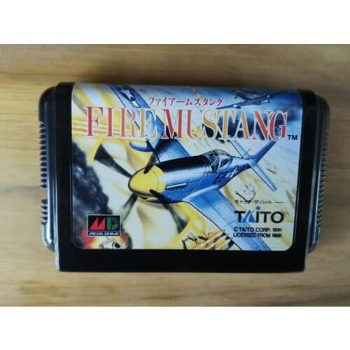 MD Game : FIRE MUSTANG ( Japan Version!! )
