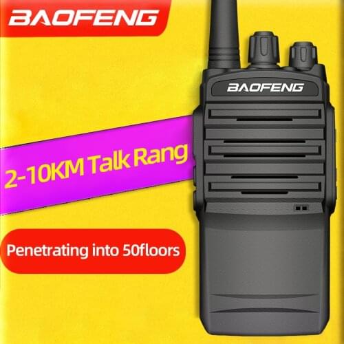 Baofeng UV62 50km ham transmitter 5W walkie talkie 1800mAh transreceiver 400-470MHz two way radio