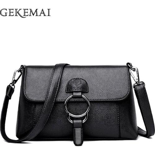 Luxury Designer High Quality PU Leather Women Shoulder Bags Solid Color Designer Ladies Messenger Bag Fashion Womens Wallet Sac