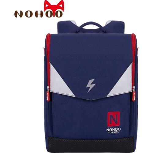 NOHOO Children School Bags for Boys Orthopedic School Backpacks Girls Book Bag Knapsack Mochila escolar Grade 1-6
