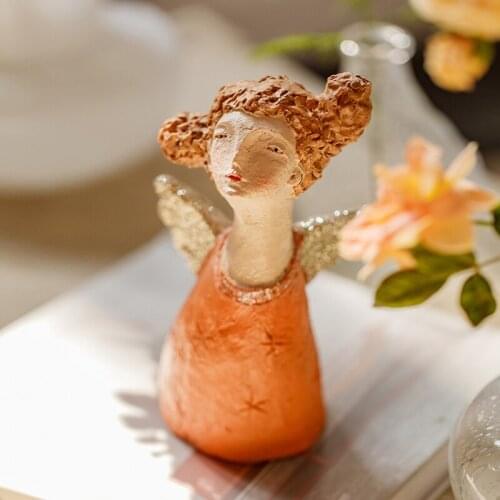 Nordic Resin Venus City Angel Girl Figurines Character Abstract Sculpture Crafts Home Decoration Accessories Creative Gifts