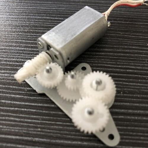 WFF-050SH-11180 DC Motor DC 5V-12V 16800RPM High Speed Micro 050 Motor Worm Gear Set Shaft