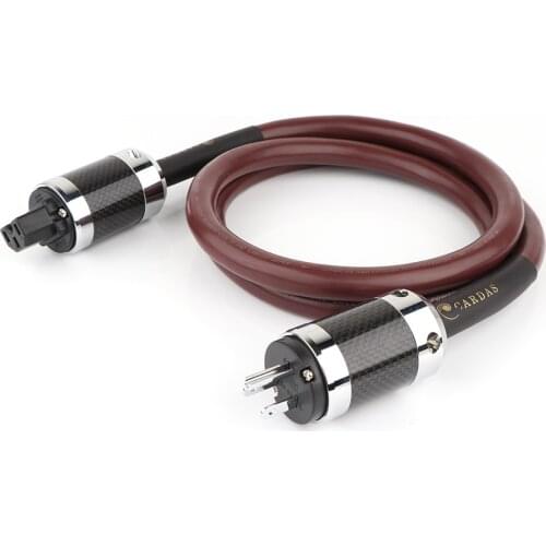 Yter golden reference DIY Power cord US Carbon Fiber FI-50M (R) & FI-50 plug
