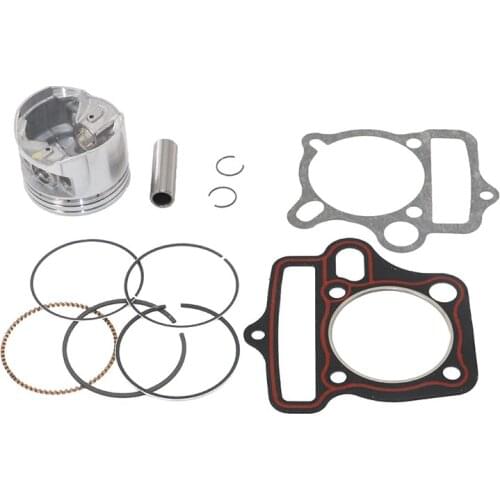 1x complete piston ring kit for bicycles yx140 oil gasket and seal parts 56mm diameter for z140 z3 140 z2 pit bike wpb demon
