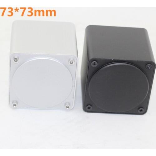 73*73mm Aluminum Alloy Transformer Cover DIY Chassis Enclosure Box Tranformer Shell