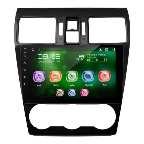 Allways 9" IPS Screen Android 9.0 Octa-core Ram 2GB Rom 32GB Car Multimedia for Subaru XV 2011-2014 with 2.5D Touch Screen