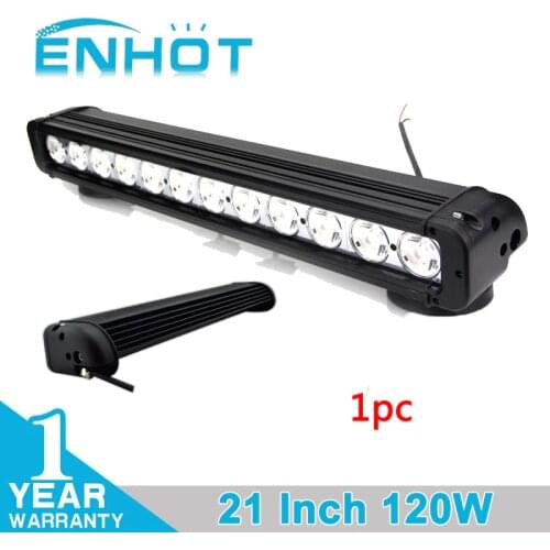 ENHOT 21'' 120W CREE CHIP OFF ROAD LED LIGHT BAR LED WORK LIGHT BAR COMBO BEAM FOR OFFROAD MARINE BOAT CAMPING 4x4 ATV UTV USE