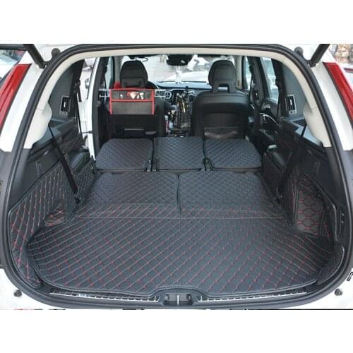 Good carpets Special trunk mats for Volvo XC90 5seats -2015 waterproof cargo liner boot carpets for XC90