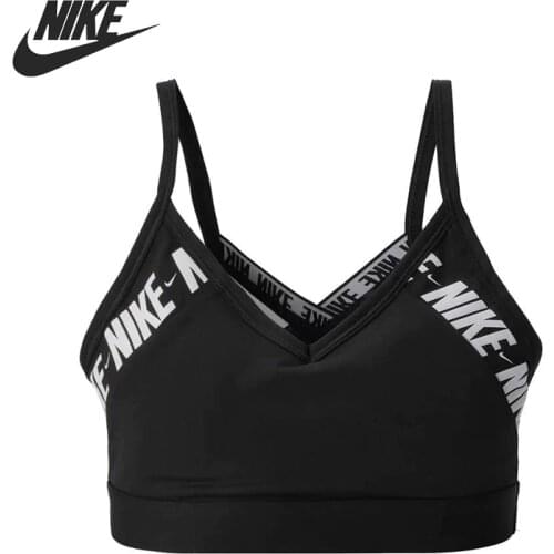 Original New Arrival NIKE INDY LOGO BRA Womens Sports Bras Sportswear