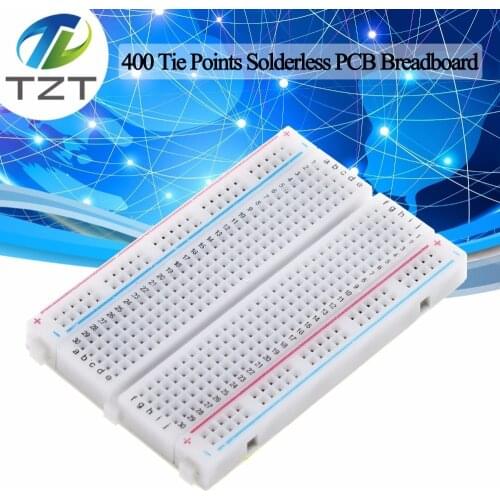400 Tie Points Solderless PCB Breadboard Mini Universal Test Protoboard DIY Bread Board Bus Test Circuit Board For arduino