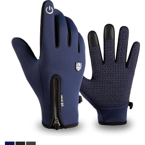 Full Finger Gloves Warm Winter Ice Fishing Gloves Waterproof Windproof Breathable Non-slip Carp Outdoor Fishing Apparel