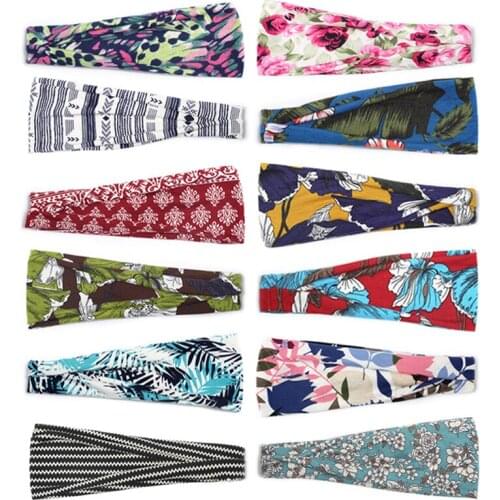 1PCS Printing Hair Holder Hairbands Fleece Bow Animal Ears Headband For Women Girls Turban Fashion Hair Accessories