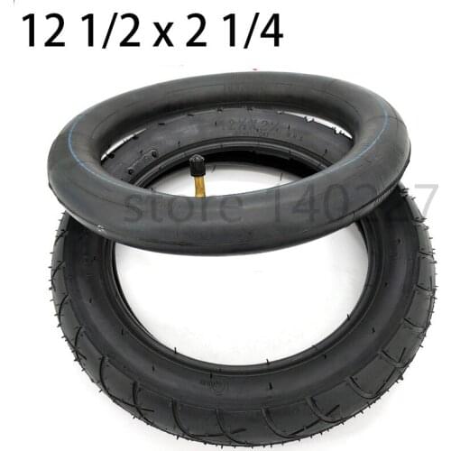 Mini Motorcycle 12 1/2x2 1/4 Tire 12 inch Pneumatic Tires Inner Tube Tyre for Baby Stroller Folding Bike Electric Vehicle