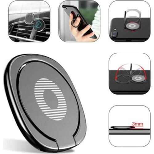 General Phone Finger Ring Holder 360 Degree Stand For Samsung Xiaomi iPhone X 8 7 6s Plus IPAD Smartphone Tablet Car Mount Stand