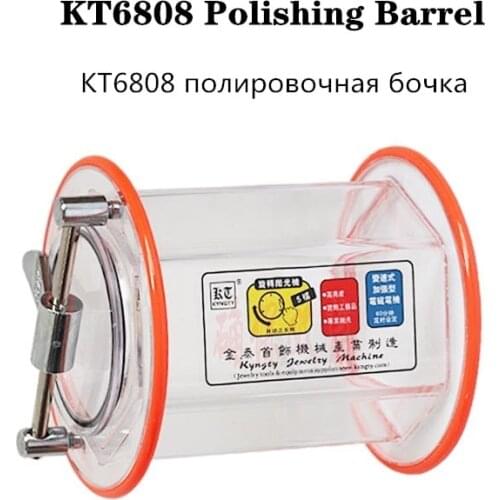Capacity 3 kg Rotary drum/bucket for KT-6808 tumbler for Polishing machine, Jewelry polishing barrel