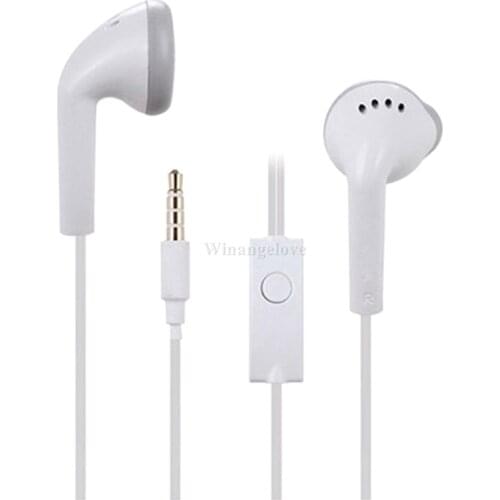 100pcs/lot S5830 Hs330 Earphon Wire-controlled 3.55mm Earphone Sports headset For Samsung Galaxy C550 S4 S5 S6 S5630 S7562 S7568
