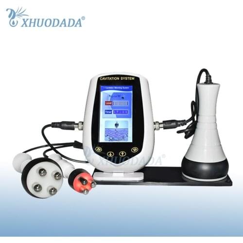 3 In 1 40K Cavitation Ultrasonic Body Slimming Machine RF Beauty Device Facial Massager Skin Tighten Face Lifting Skin Care Tool